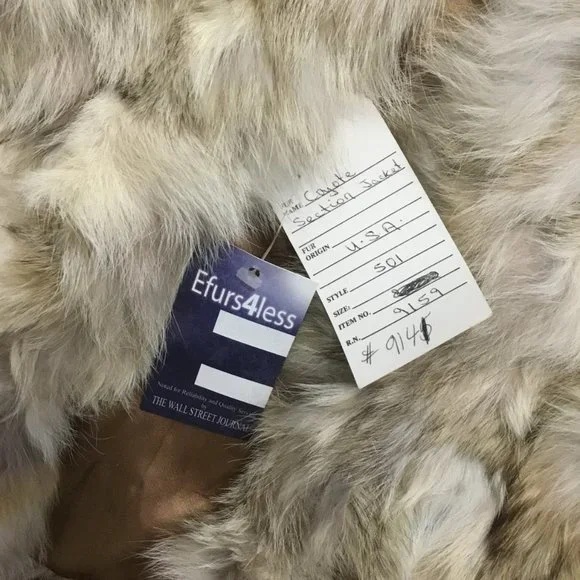 Elsa Furs of Italyfoxjacket size 2x New